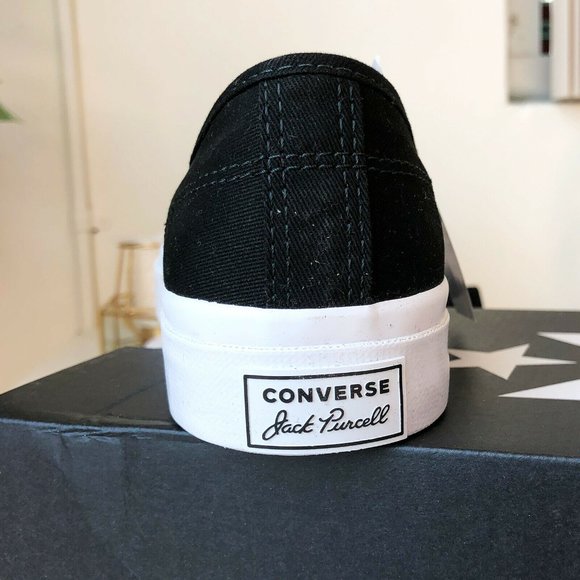 Converse Jack Purcell Canvas Low Top Shoes - Picture 4 of 8